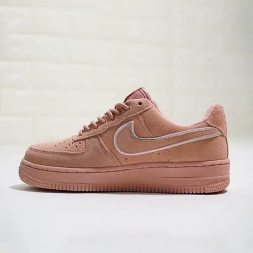 Nike 2018 Air Force1 '07 Lv8 Suede Pink - 나이키 … - 1