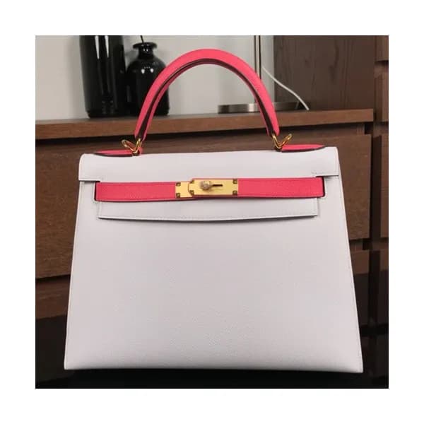 Hermes Kelly Epsom Leather Tote Shoulder Bag ,28cm… - 1