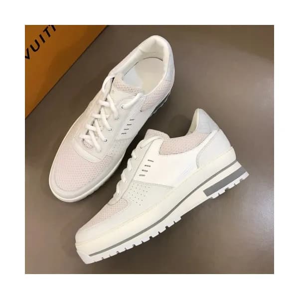 [커스텀급] Louis Vuitton 2018 White Sneakers - 루이비통 신상… - 1