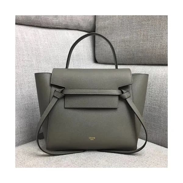 Celine Leather Belt Shoulder Bag,23CM - 셀린느 레더 벨트 … - 1