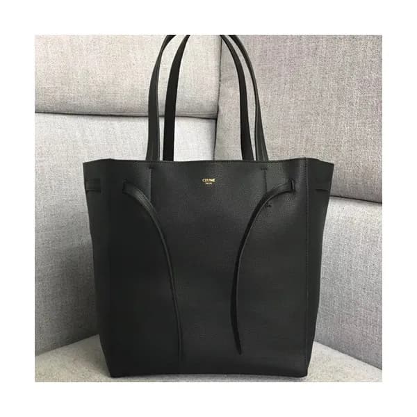 Celine Leather Tote Shoulder Shopper Bag,30CM - 셀린… - 1