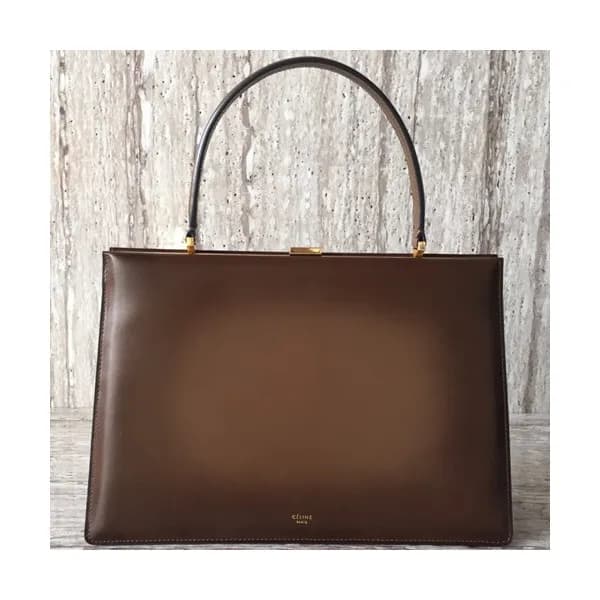 Celine Leather Women Tote Bag,32CM - 셀린느 레더 여성용 토… - 1