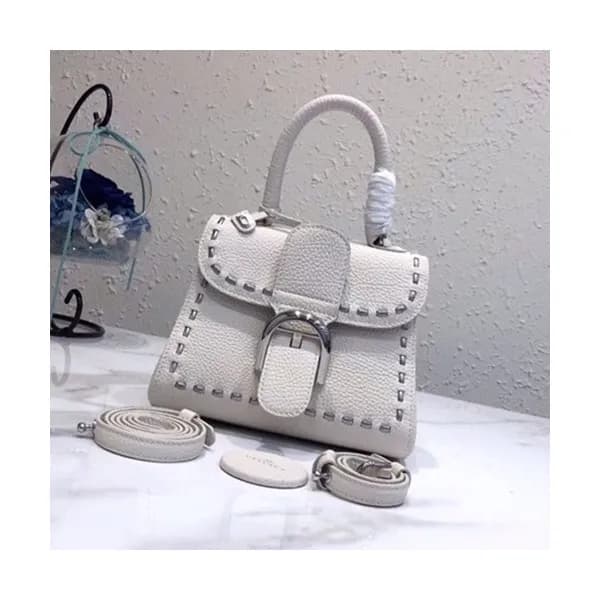 Delvaux 2019 Brillant Leather Tote Shoulder Bag,20… - 1