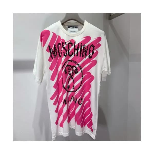 Moschino 2019 Mm/Wm Crew -neck Cotton Short Sleeve… - 1