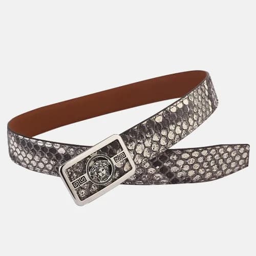 Versace 2019 Mens Leather Belt - 베르사체 2019 남성용 레더… - 1