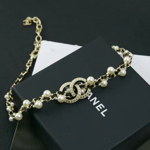 CHANEL Choker 18k Yellow Gold - 샤넬 여성용 목걸이 18K도금 옐… - 1