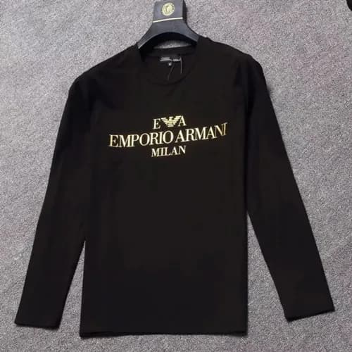 Armani 2019 Mens Cotton T-shirt - 알마니 2019 남성 코튼 긴… - 1
