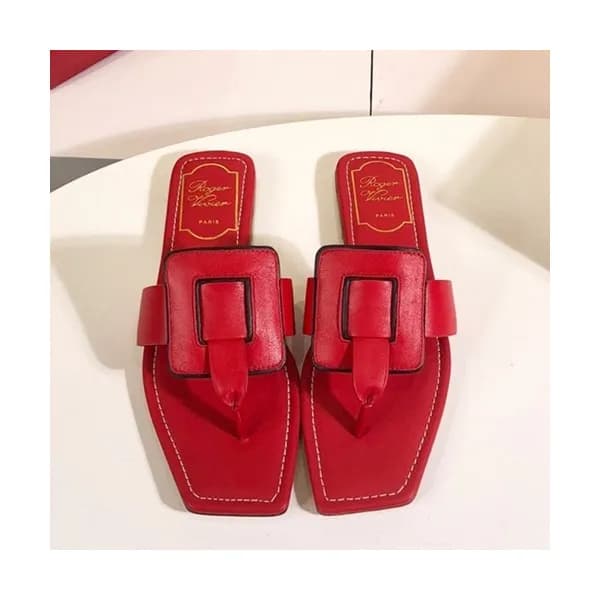 Roger Vivier 2019 Ladies Leather Slipper - 로저비비에 2… - 1