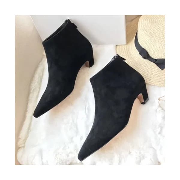 Dior 2019 Ladies Suede Middle Heel Boots - 디올 2019… - 1