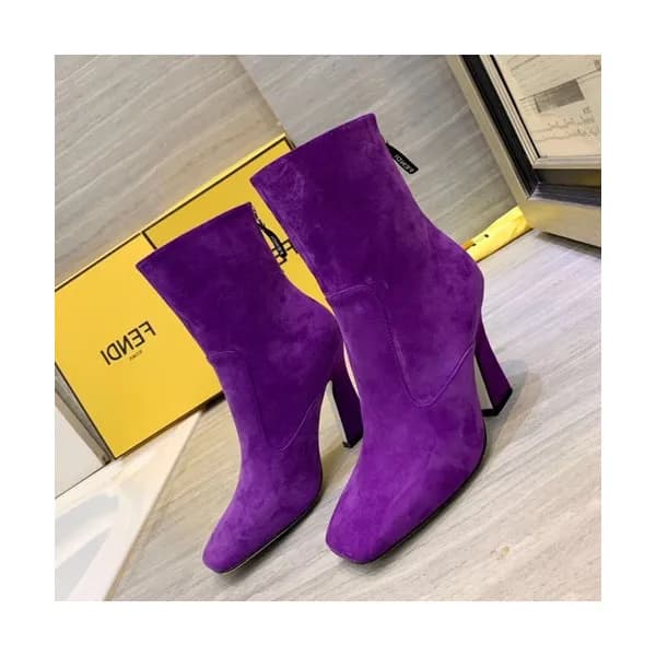 Fendi 2019 Ladies Suede High Heel Boots - 펜디 2019 … - 1