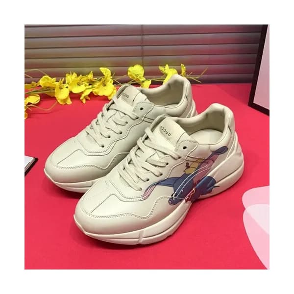 [매장판]Gucci 2019 Mm/Wm Leather Running Shoes - 구찌 2… - 1