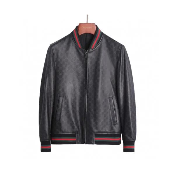 Gucci 2019 Mens Logo Casual Sheep-skin Jacket - 구찌… - 1