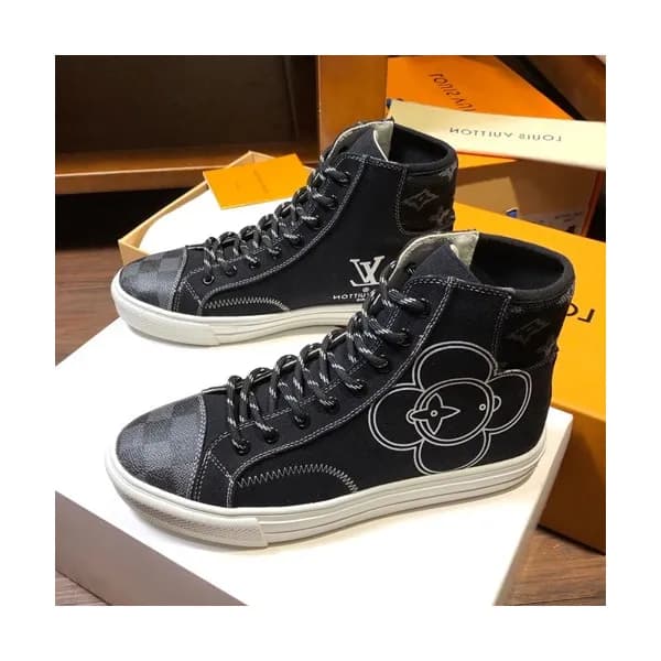 Louis vuitton 2019 Mens Canvas Sneakers - 루이비통 20… - 1