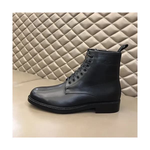 Louis Vuitton 2019 Mens Leather & Wool Boots Sneak… - 1