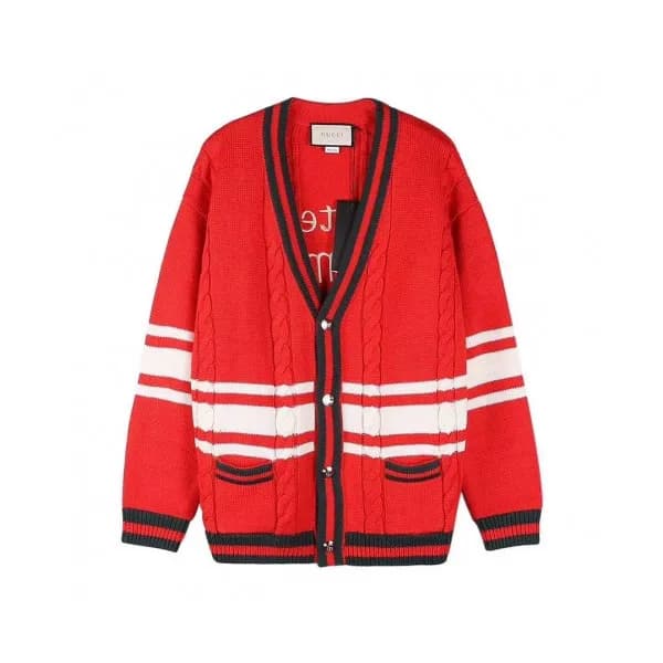 Gucci 2019 Mm/Wm Logo Basic Knit Cardigan - 구찌 201… - 1