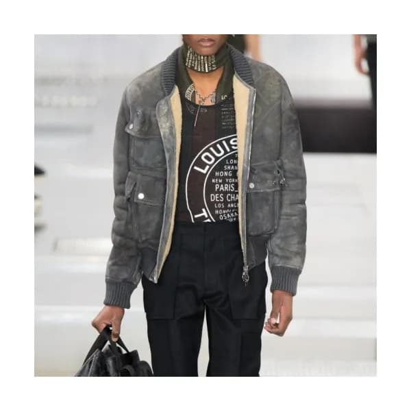 [루이비통]Louis vuitton 2020 Mens Logo Camel-hair Leat… - 1