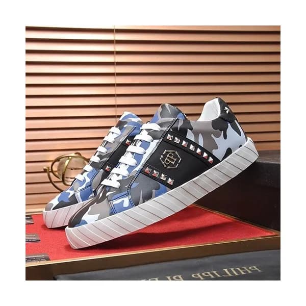 Philipp plein 2019 Mens Leather Sneakers - 필립플레인 … - 1