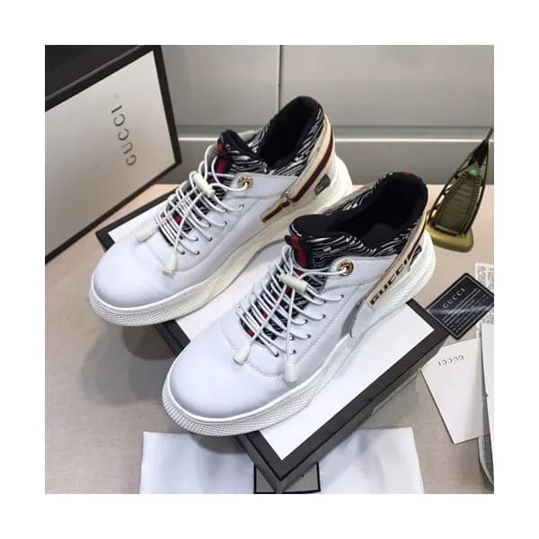 Gucci 2020 Mens Leather Sneakers - 구찌 2020 남성용 레더 … - 1