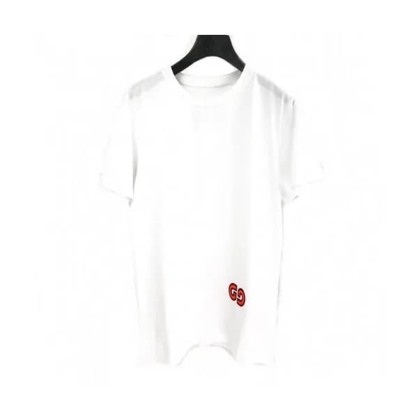 [매장판]Gucci 2020 Mm/Wm Logo Silket Short Sleeved Ts… - 1