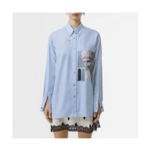 [버버리]Burberry 2020 Womens Logo Trendy Tshirts - 버버… - 1