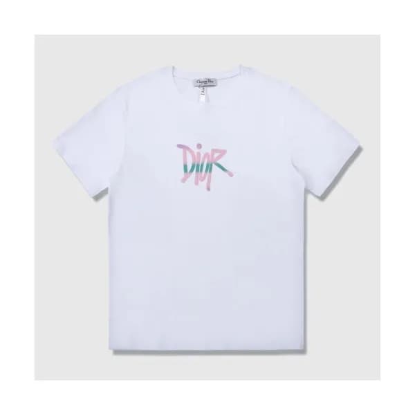 [디올]Dior 2020 Mm/Wm Logo Cotton Short Sleeved Tshi… - 1