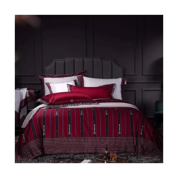 Hermes 2020 Supima Cotton Bedding 4 Set - 에르메스 202… - 1