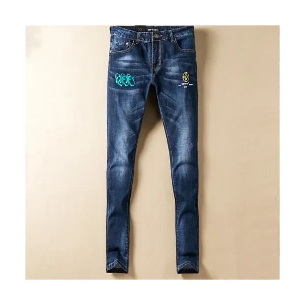 [오프화이트]Off-white 2020 Mens Logo Denim Jeans - 오프화이… - 1