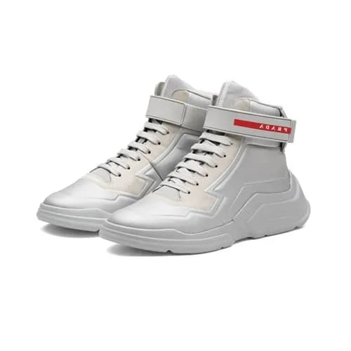 [매장판]Prada 2020 Mens Leather Sneakers - 프라다 2020 남… - 1