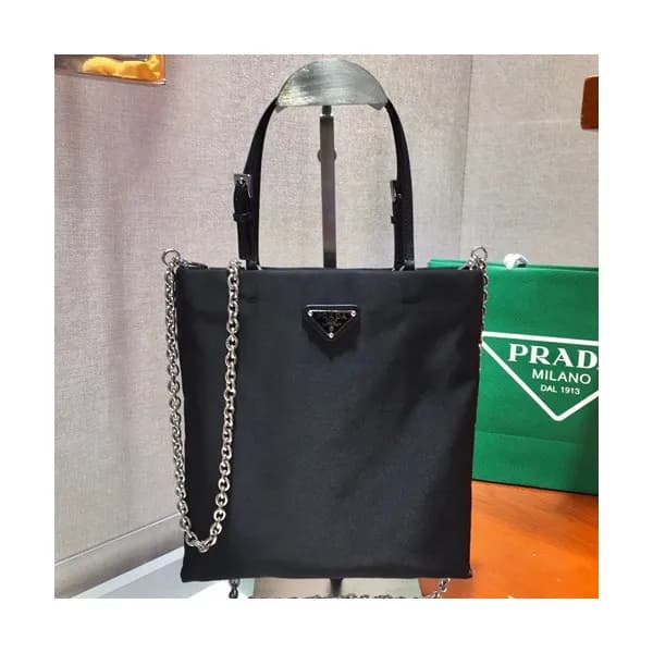 Prada 2020 Nylon Tote Shoulder Shopper Bag,23cm - … - 1