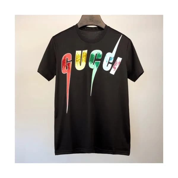 [매장판]Gucci 2020 Mm/Wm Logo Cotton Short Sleeved Ts… - 1