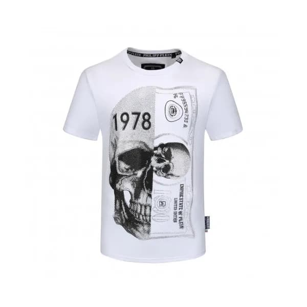 [필립플레인]Philipp-plein 2020 Mens Logo Cotton Short S… - 1