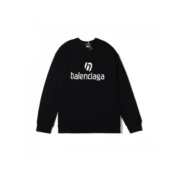 [발렌시아가]Balenciaga 2020 Mens Logo Crew-neck Cotton … - 1