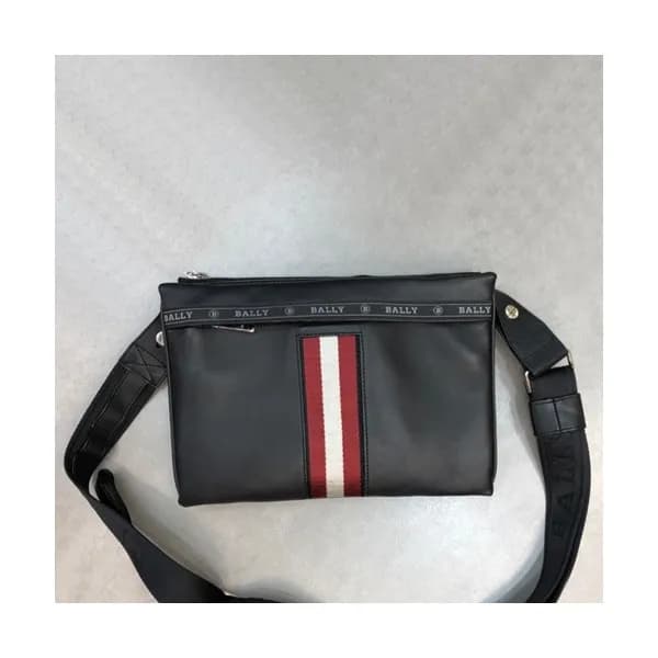 Bally 2020 Leather Shoulder Bag,28cm - 발리 2020 레더 … - 1
