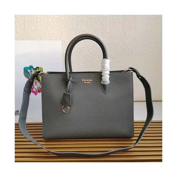 Prada 2020 Saffiano Tote Shoulder Bag,34cm - 프라다 2… - 1