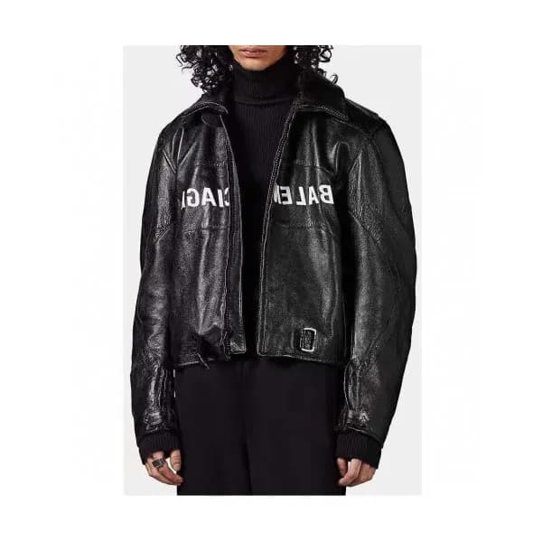 [발렌시아가]Balenciaga 2020 Mens Logo Casual Leather Ja… - 1