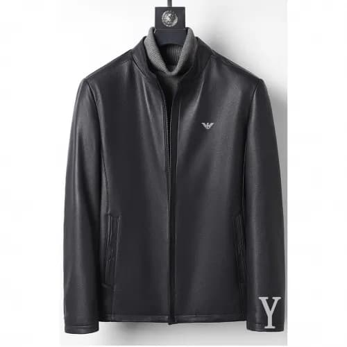 [알마니]Armani 2020 Mens Classic Leather Jackets - 알마… - 1