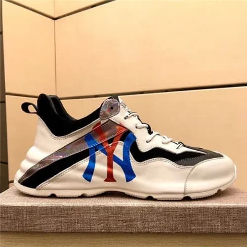 Gucci 2020 Men's Leather Sneakers - 구찌 2020 남성… - 1