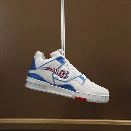 Louis Vuitton 2020 Men's Leather Sneakers - 루이… - 1