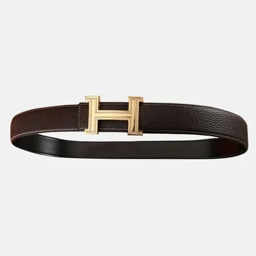 Hermas 2020 Men's Leather Belt - 에르메스 2020 남성용… - 1