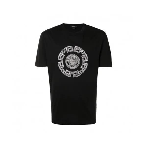 [베르사체]Versace 2021 Mens Logo Short Sleeved Tshirts… - 1