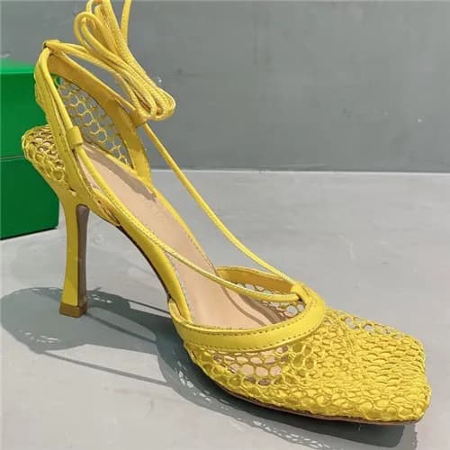 Bottega Veneta 2021 Women's Leather High Heel … - 1