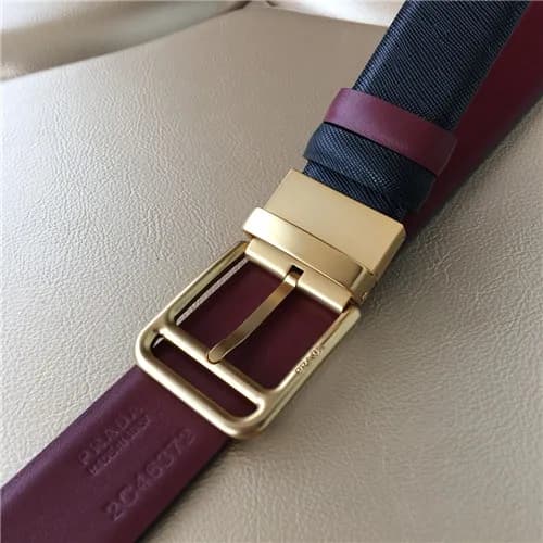 [매장판]Prada 2021 Mens Leather Belt,3.5cm - 프라다 2021… - 1