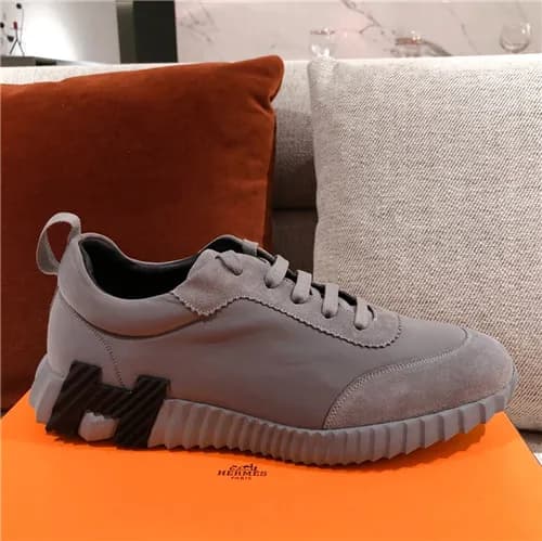 Hermes 2021 Men's Fabric Sneakers - 에르메스 2021 … - 1