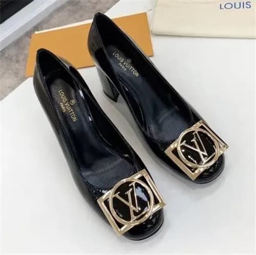 Louis Vuitton 2021 Women's Leather High Heel,L… - 1
