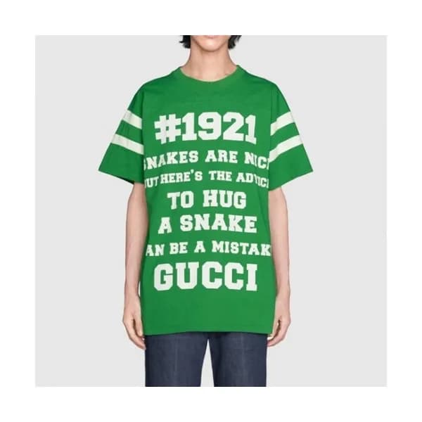 Gucci Mm/Wm Logo Short Sleeved Tshirts Green- 구찌 … - 1