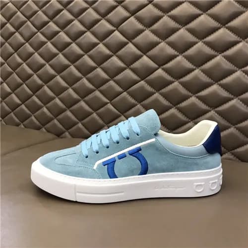 Salvatore Ferragamo 2021 Men's Leather Sneaker… - 1
