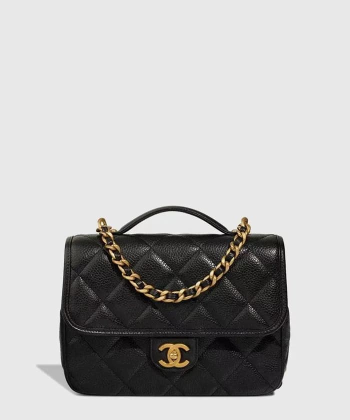 샤넬 여성 탑핸들 플랩 백 - Chanel Womens Top Handle Flap Bag… - 1