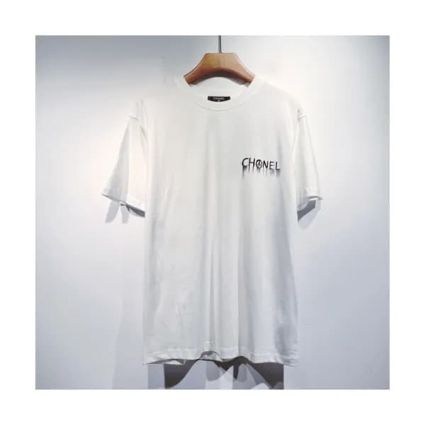 Chanel Mm/Wm 'CC' Logo Cotton Short Sleev… - 1