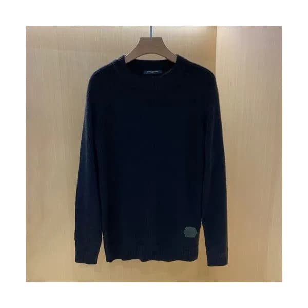 Louis vuitton Mens Casual Wool Sweaters Navy - 루이… - 1