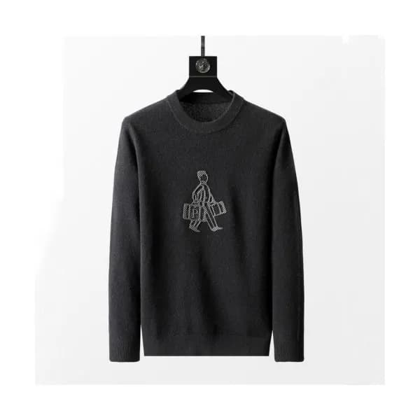 Prada Mens Crew-neck Sweaters Black - 프라다 2021 남성… - 1